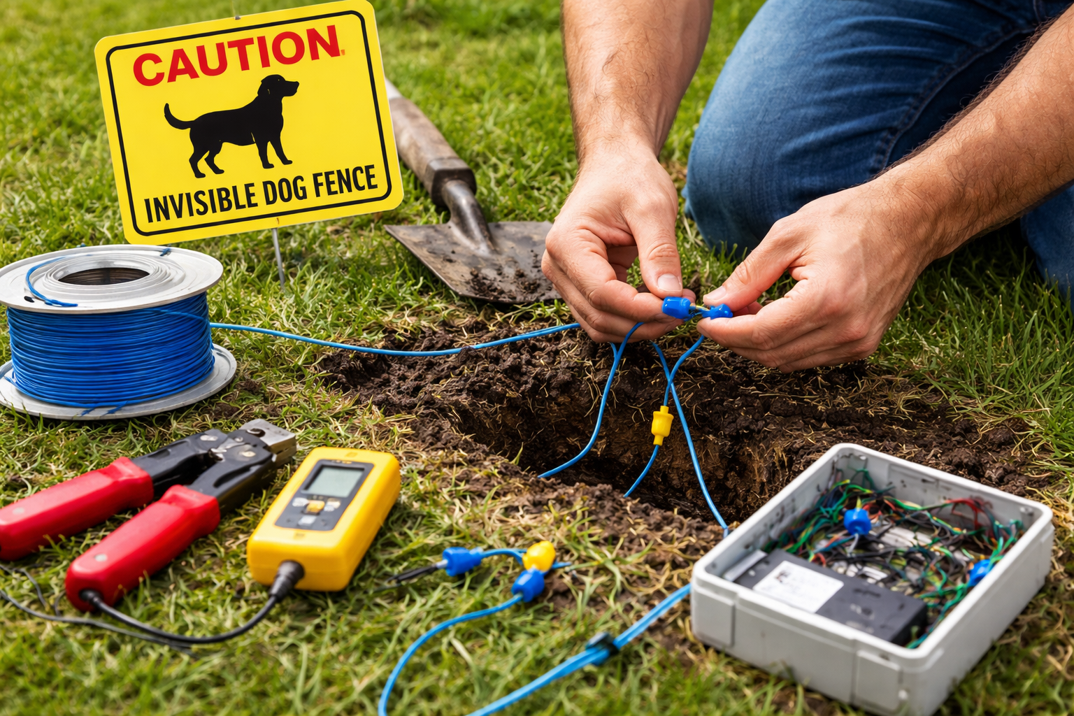 A Hidden Fence. Fence repais